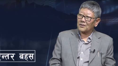 Dr. Mingmar G Sherpa On Nirantar Bahas with Kumar 