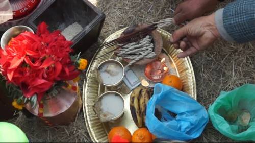 Kirat community observes 'Udhauli' festival:Kirat 